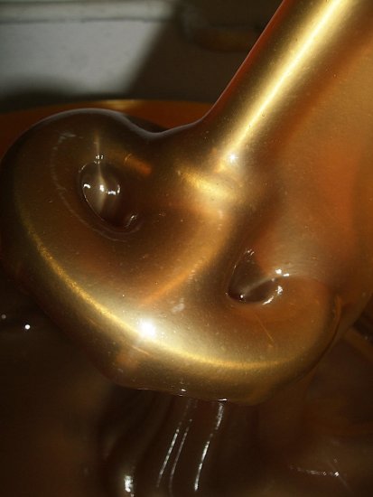 hier leichte Trübung