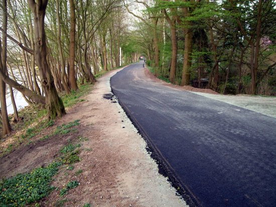 Wehrpromenade versiegelt